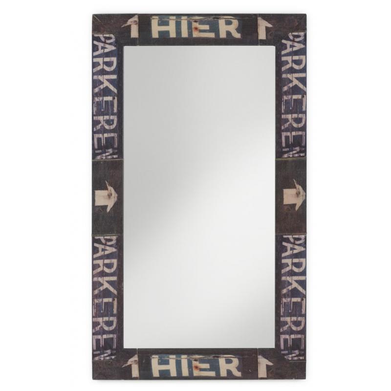 Foto: laforma reih spiegel glas hout antraciet zwart spiegels[1]